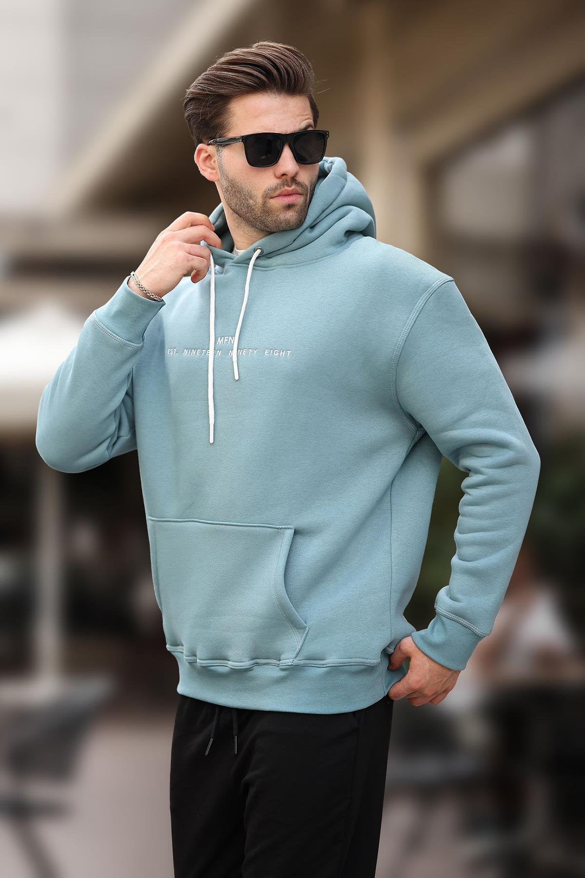Blue sweatshirt